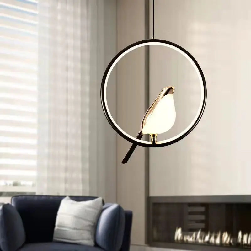 Magpie Pendant Light | Nordic Bird Design