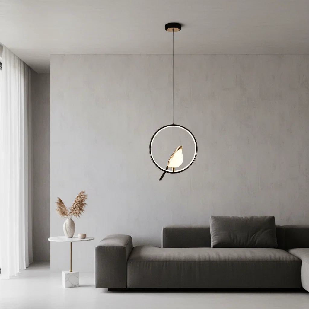 Magpie Pendant Light | Nordic Bird Design