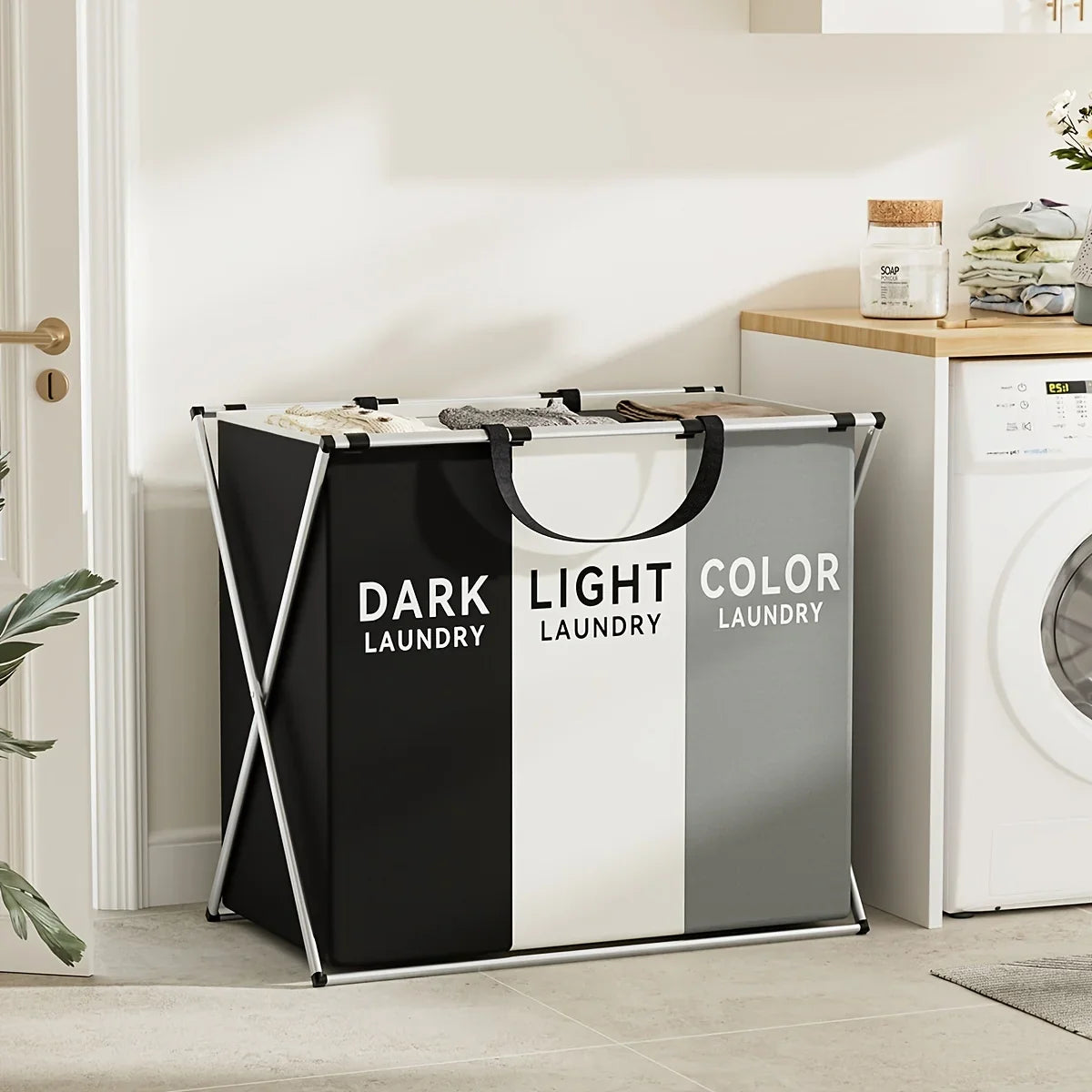 TriSort | Multi-Section Laundry Hamper