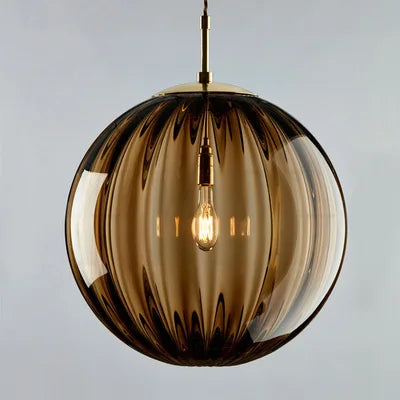Modern Glass Ball Pendant Light | Nordic Elegance