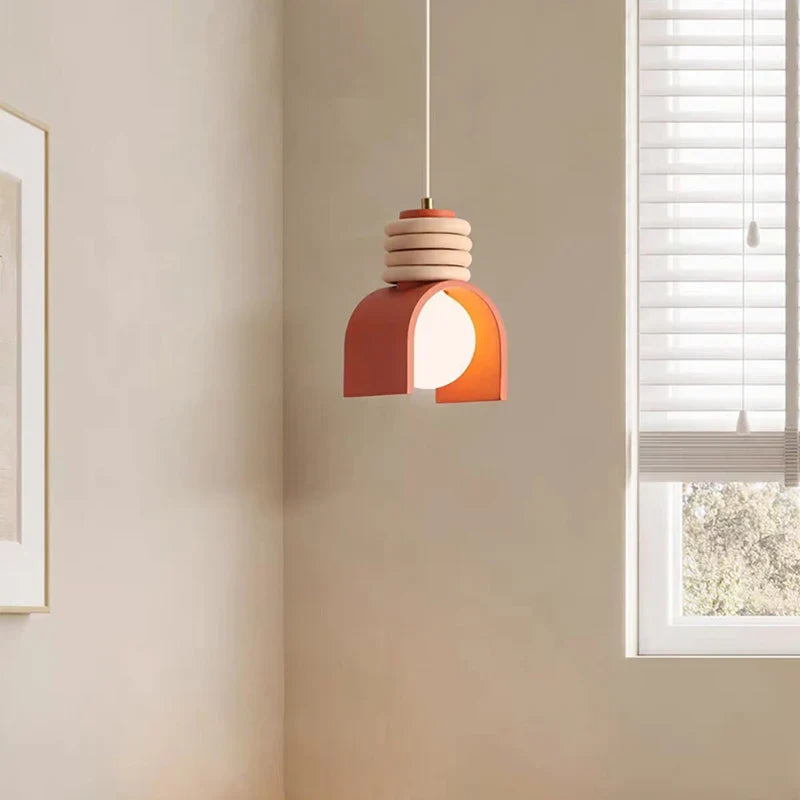 Wabi-Sabi Pendant Light | Minimalist Resin Design