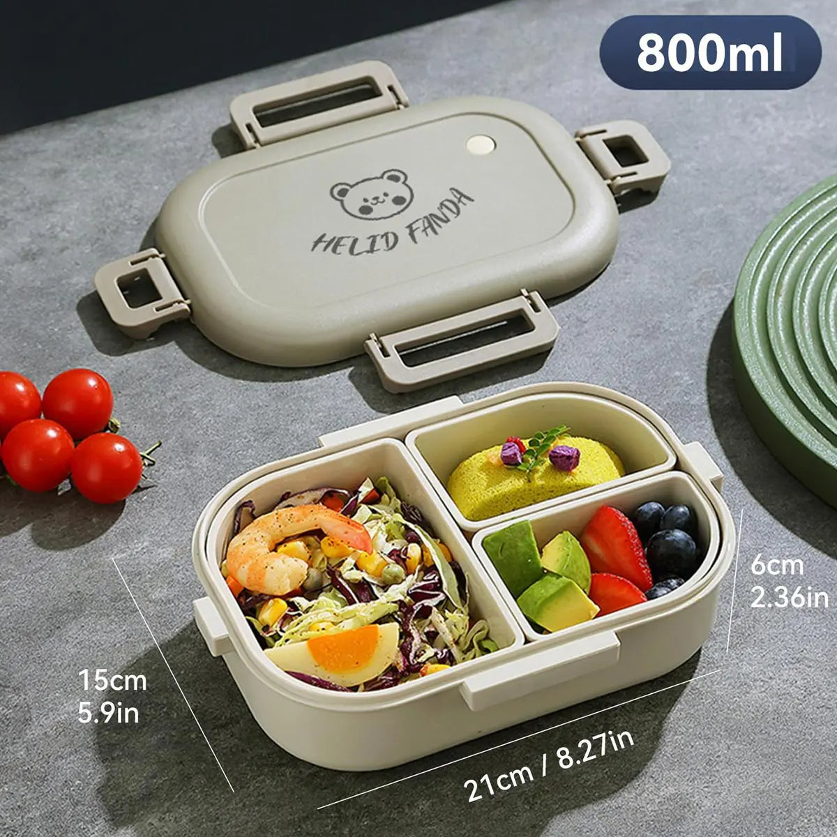FreshMate Leak-Proof Bento Lunch Box