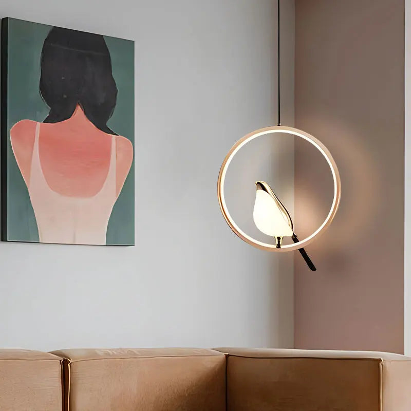 Magpie Pendant Light | Nordic Bird Design