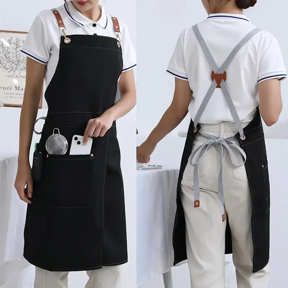 WorkEase Waterproof Canvas Apron
