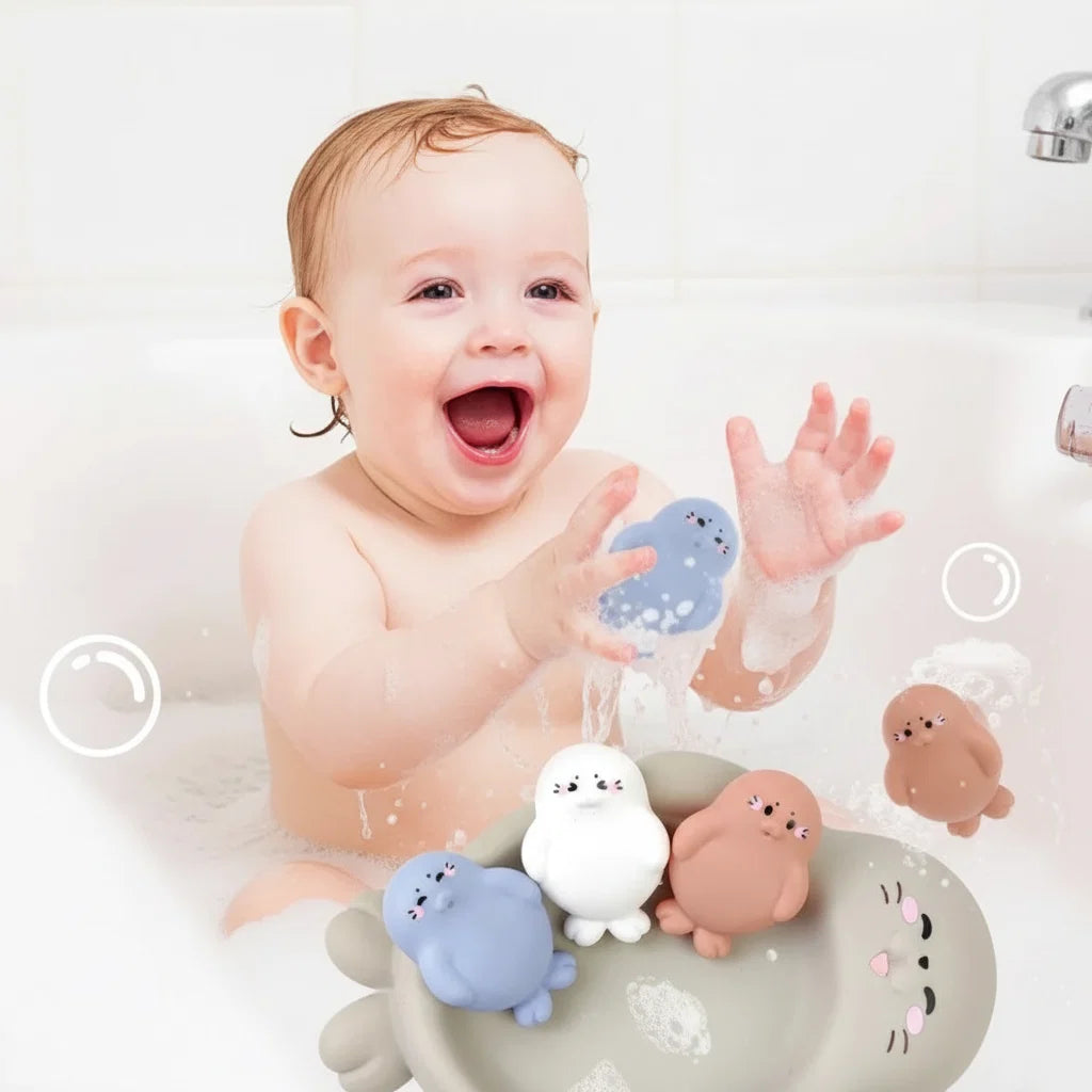Animal Baby Play Toy Fun Floating Bath Adventure Set - Image 3
