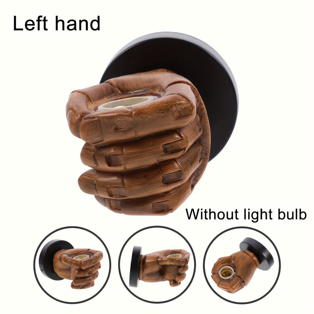 Industrial Hand Wall Lamp | Resin Wall Sconce