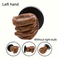 Industrial Hand Wall Lamp | Resin Wall Sconce