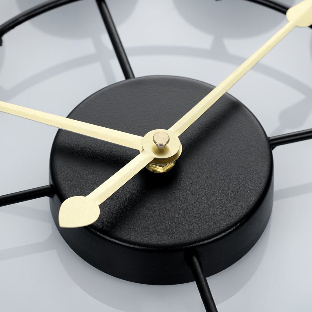 Colourful Metal Wall Clock
