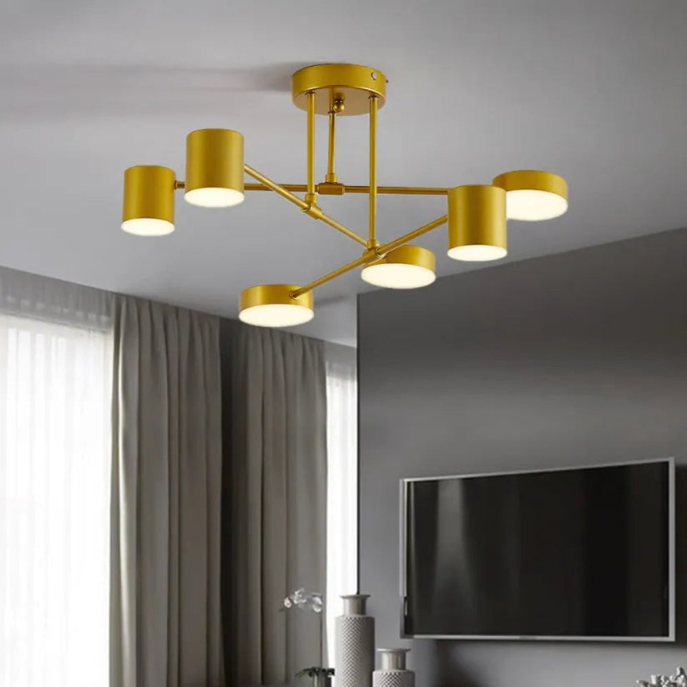 Hanging Geometric Ceiling Light Fixture