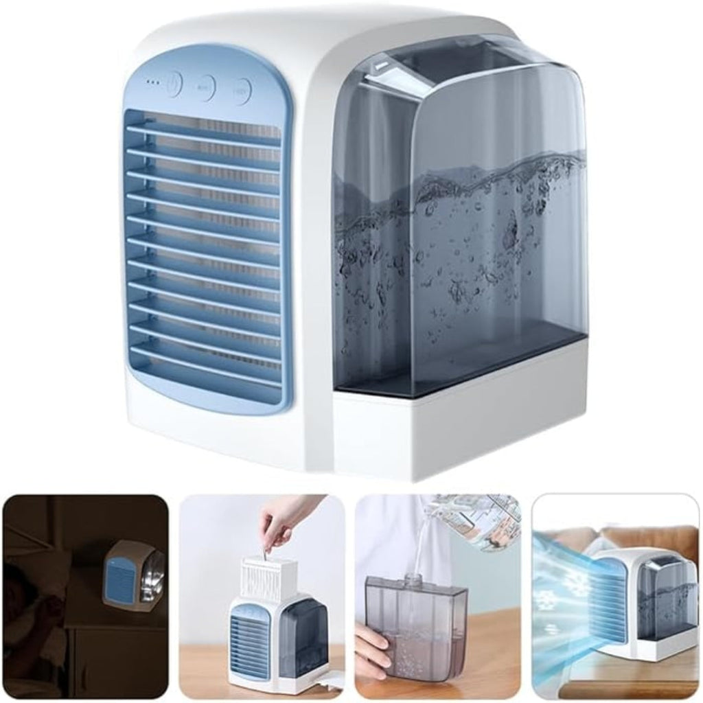 Cooling Evaporative Air Cooler Fan Portable Oscillating - Image 5