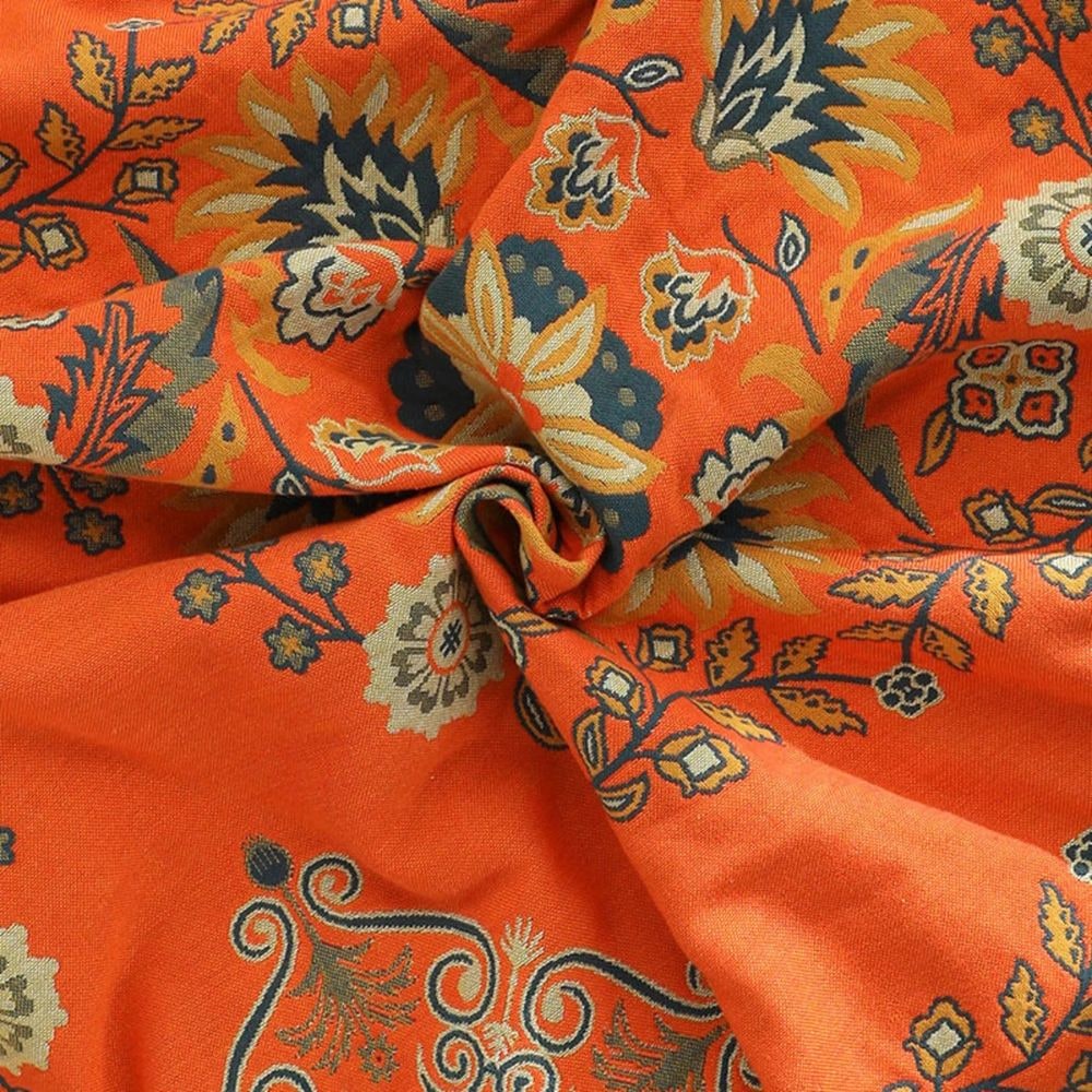 Cotton Throw Blanket Reversible Fringe
