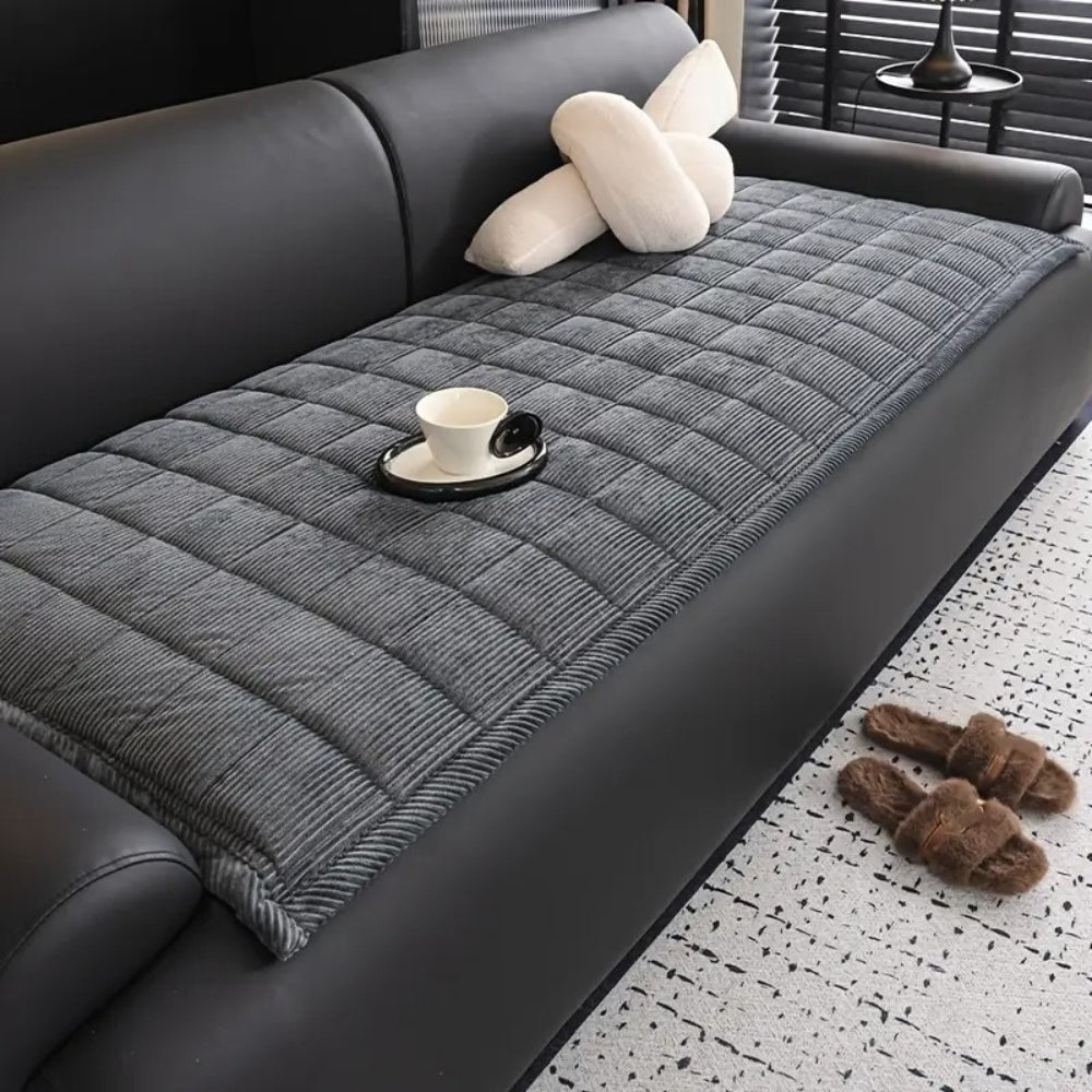 Quilted Sofa Cover Furniture Protector