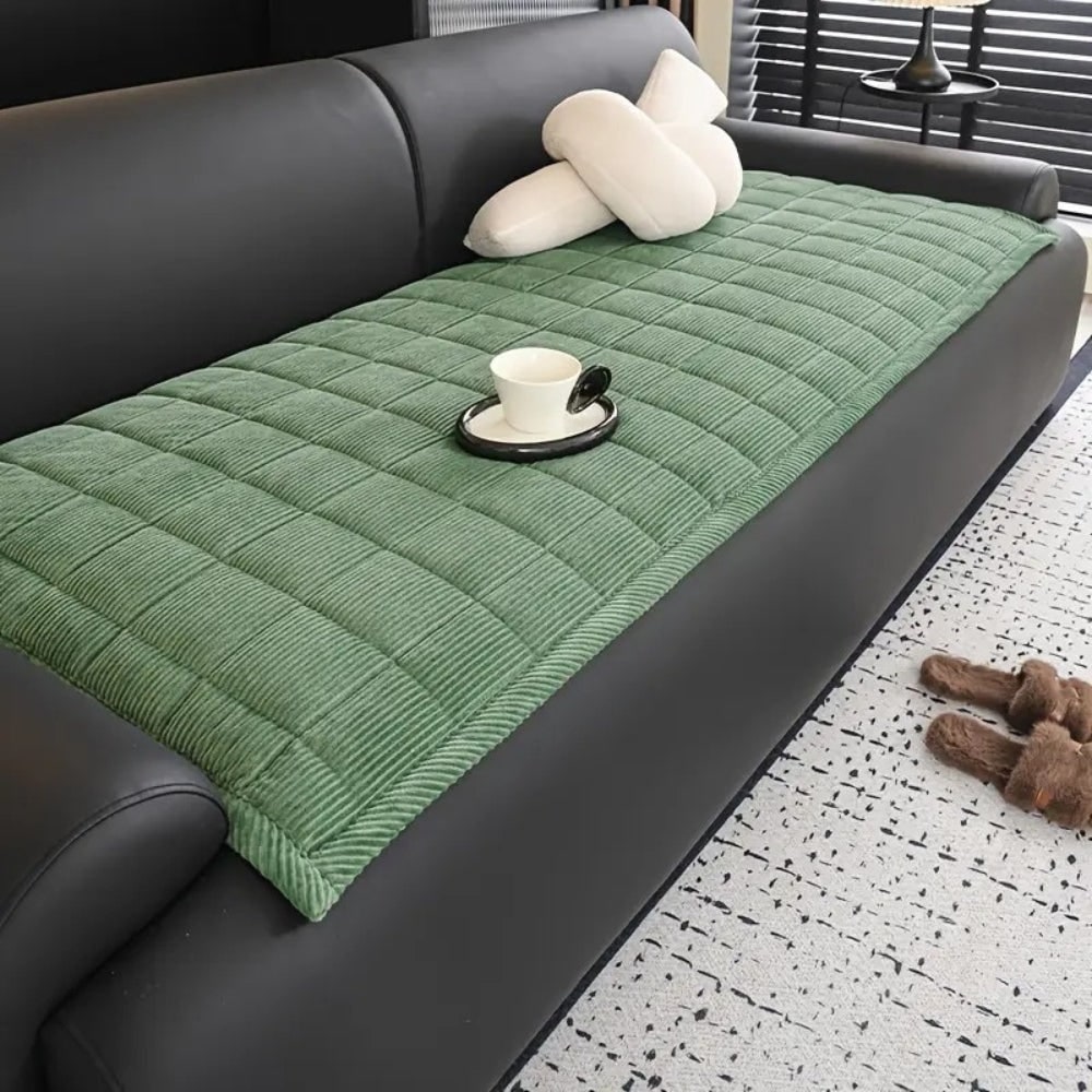 Quilted Sofa Cover Furniture Protector