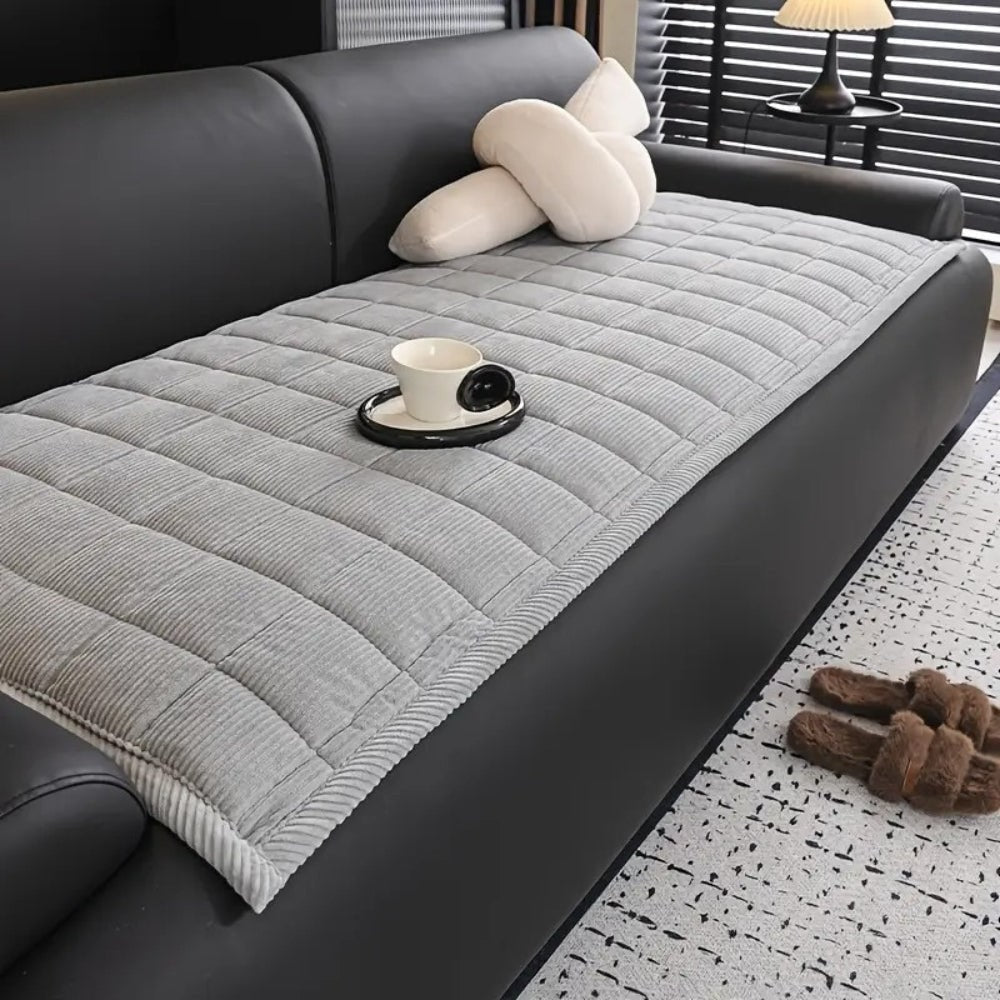 Quilted Sofa Cover Furniture Protector