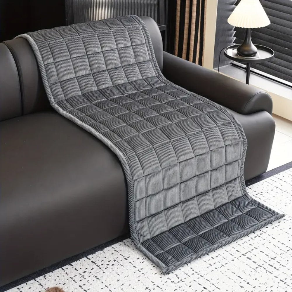 Quilted Sofa Cover Furniture Protector