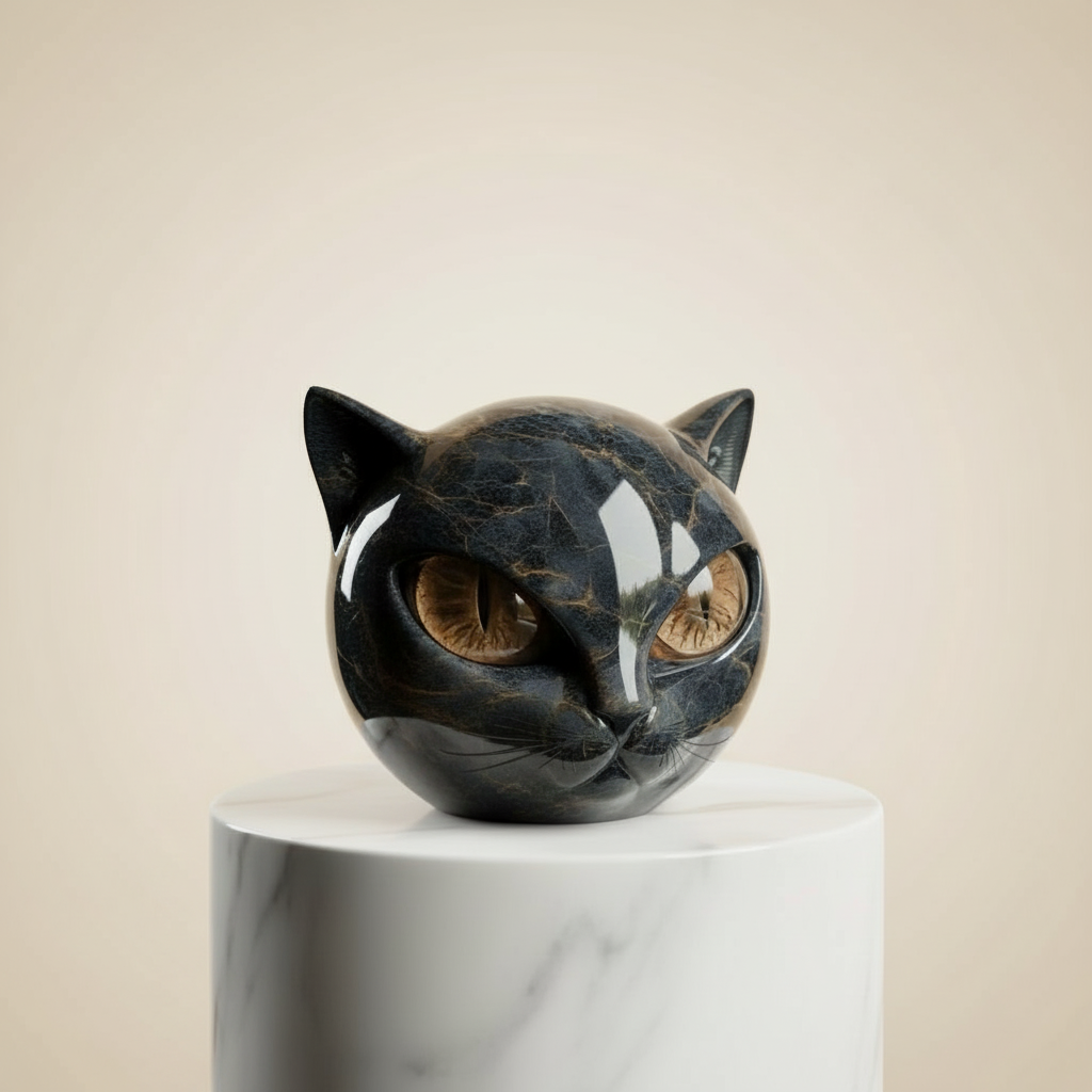 Decorative Cat Sculpture