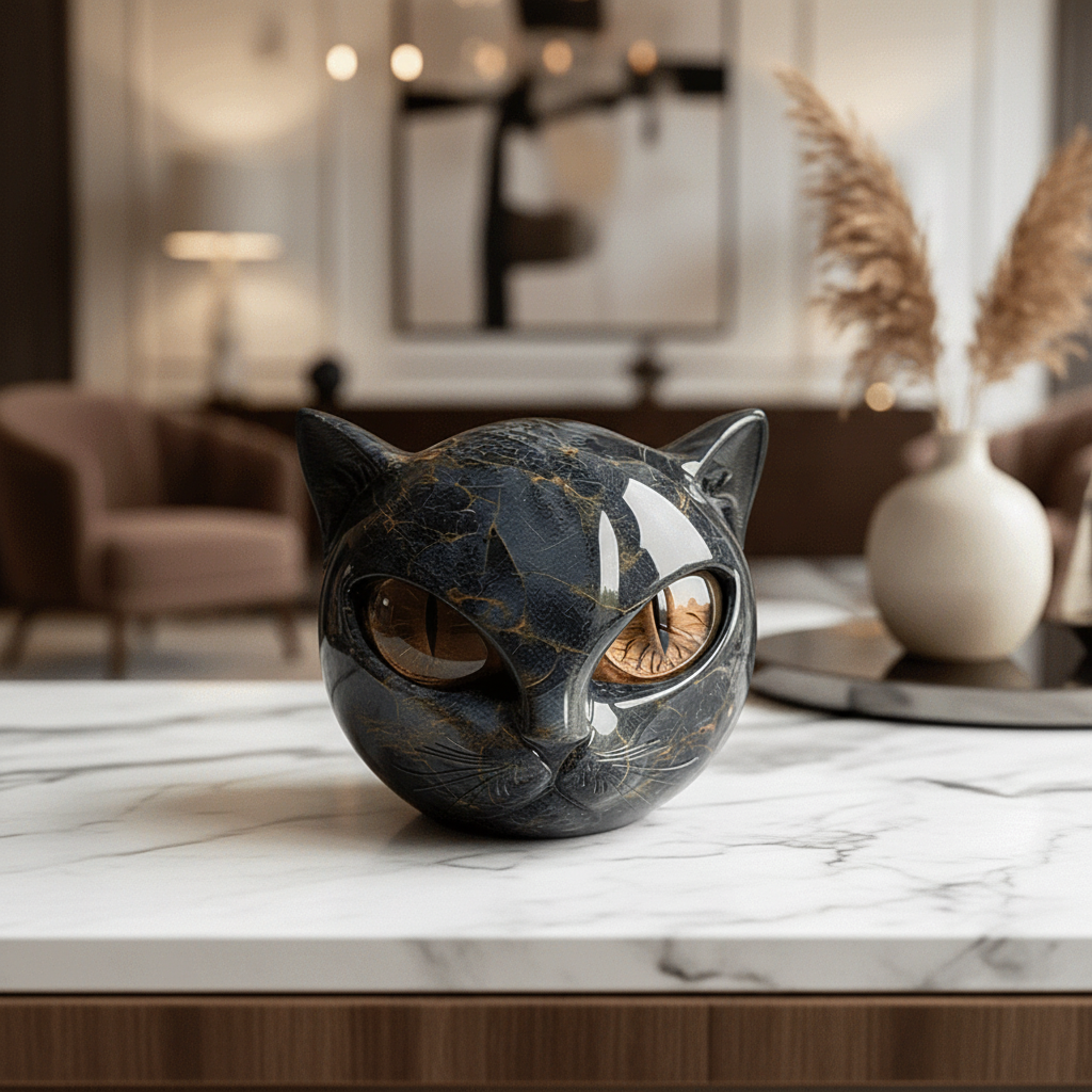 Decorative Cat Sculpture