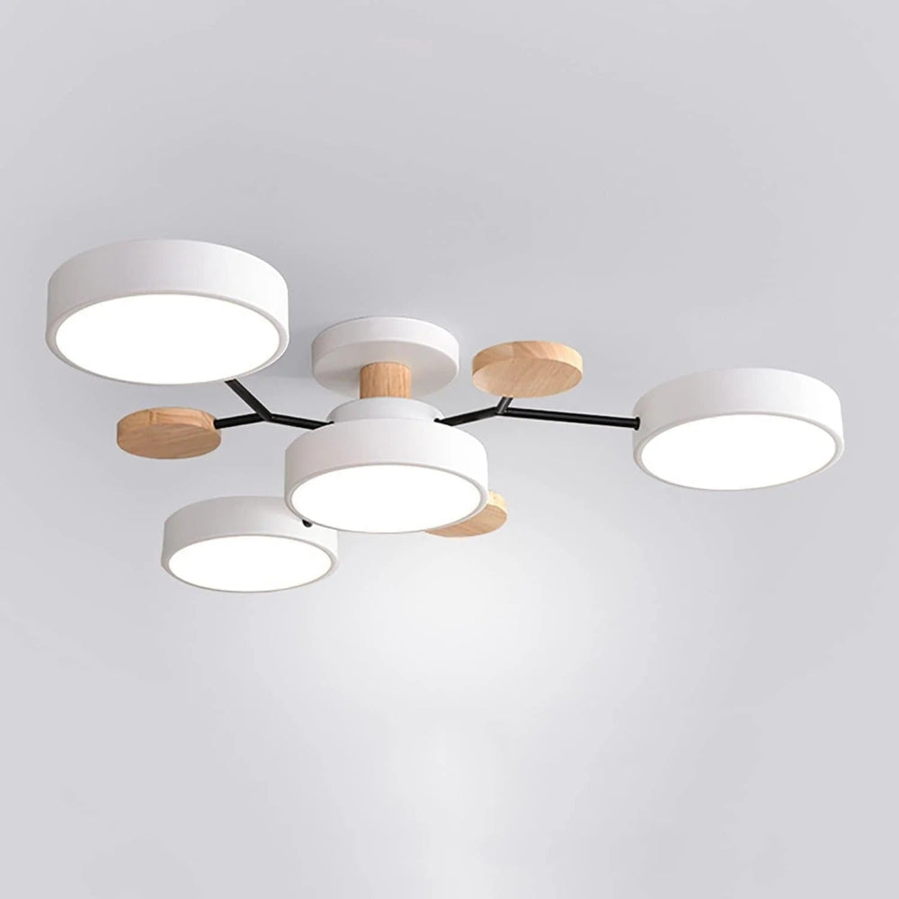 Semi Flush Ceiling Light LED Chandelier