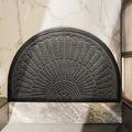 Non-Slip Rubber Semi-Circular Door Mat