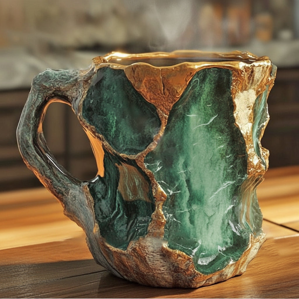 Insulated Handcrafted Crystal Mug