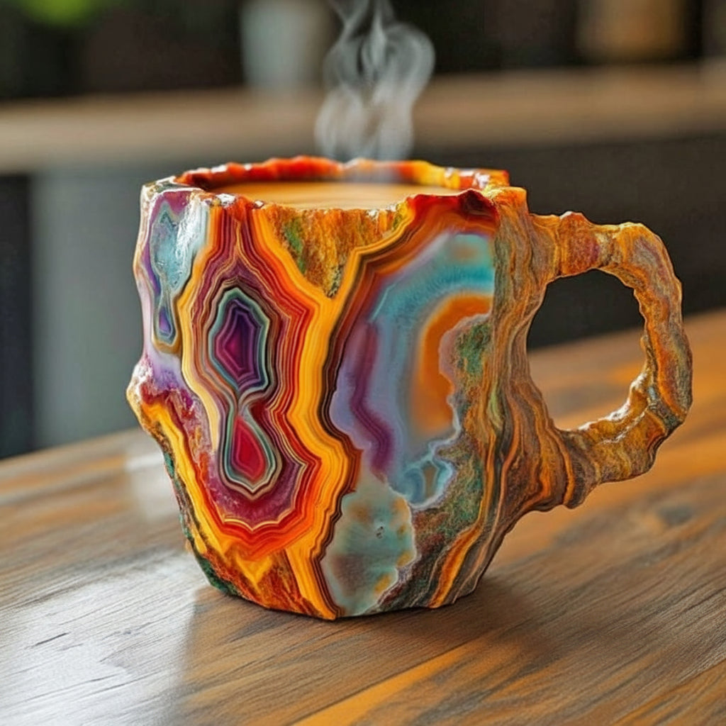 Insulated Handcrafted Crystal Mug