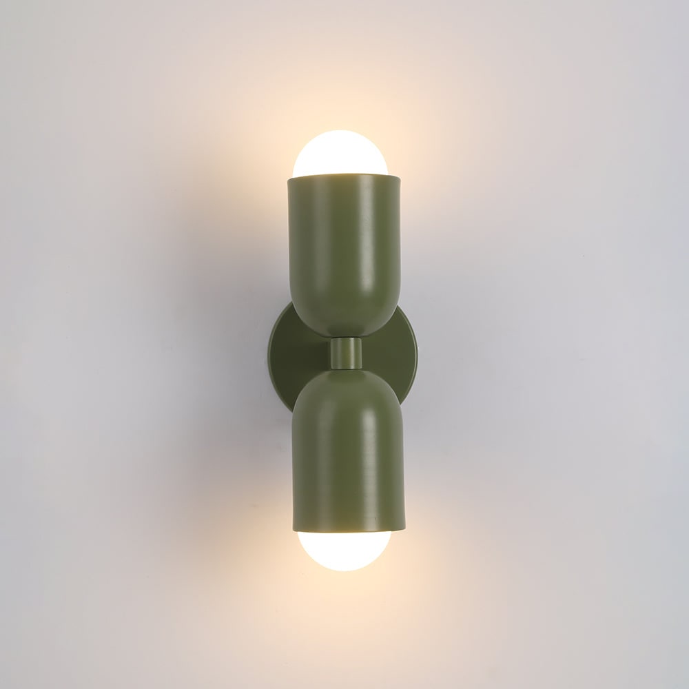 Modern Dual Bulb Wall Lamp