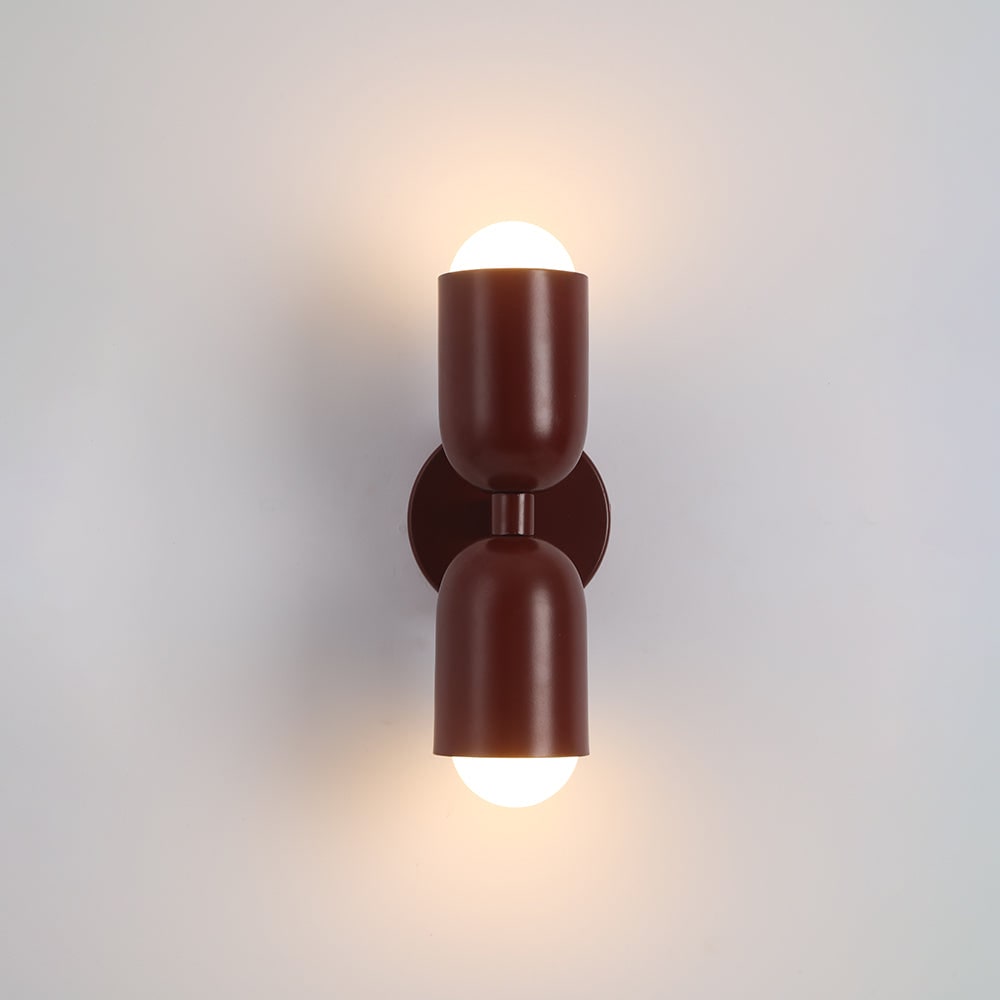 Modern Dual Bulb Wall Lamp