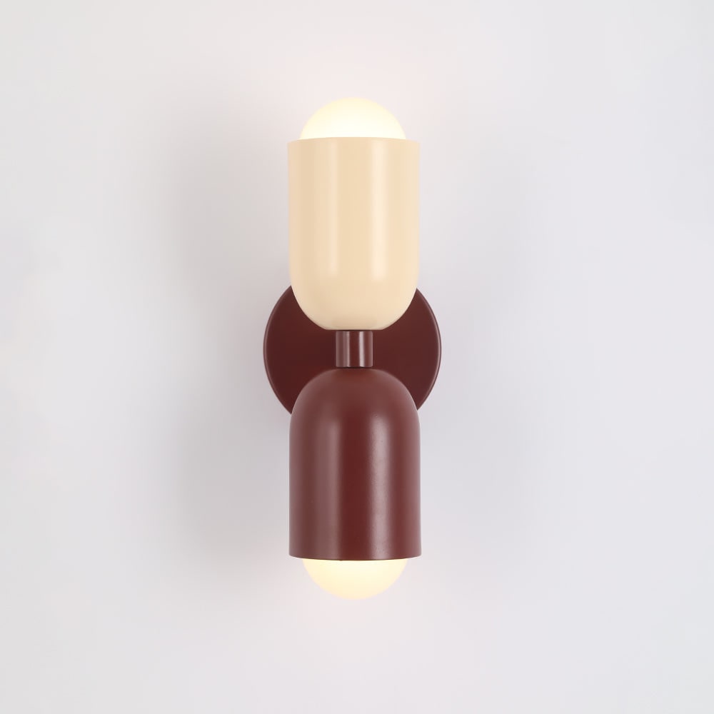 Modern Dual Bulb Wall Lamp