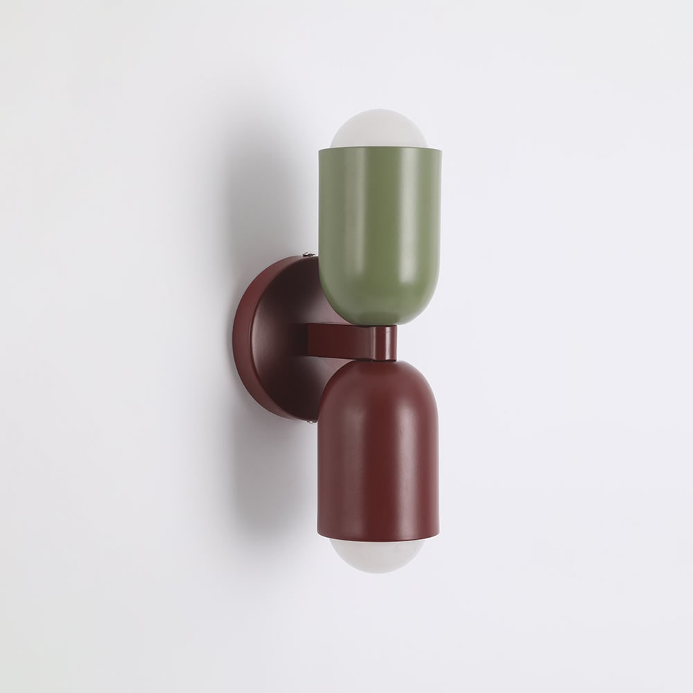 Modern Dual Bulb Wall Lamp