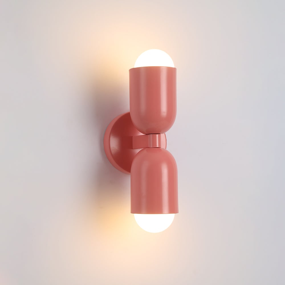 Modern Dual Bulb Wall Lamp
