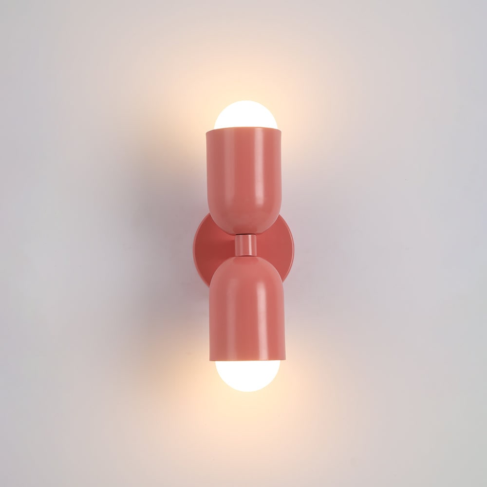 Modern Dual Bulb Wall Lamp