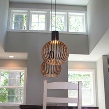 Handcrafted Wooden Pendant Light | Scandinavian Design