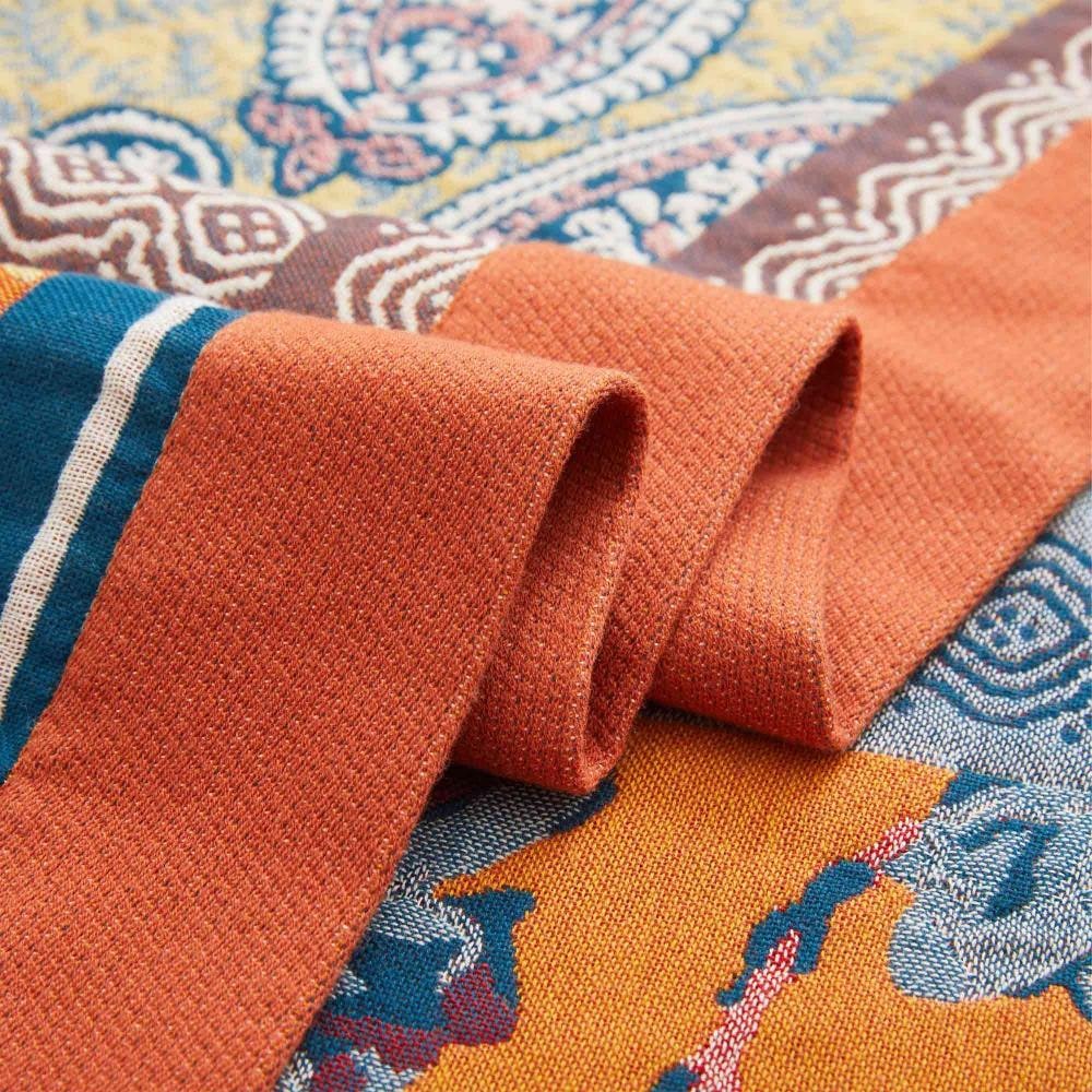 Cotton Throw Blanket Fluffy All Season
