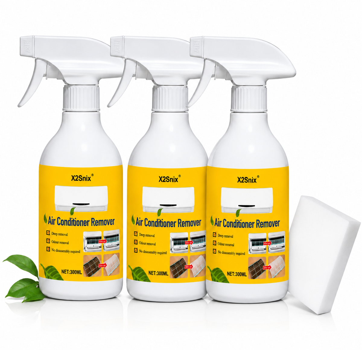 Air Conditioner Cleaner & Sponge Set